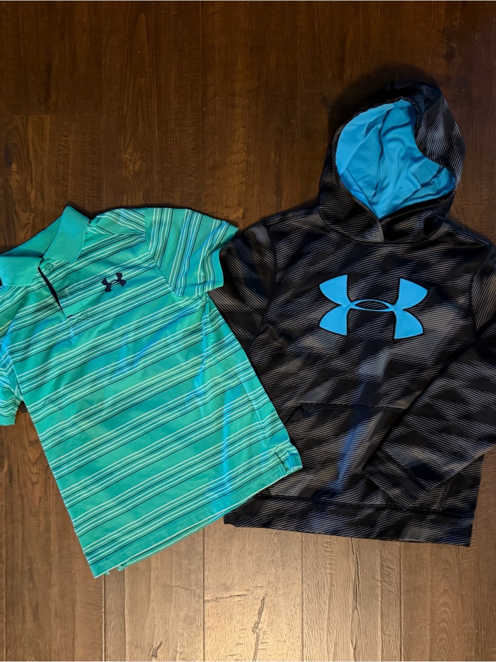 Under Armour Combo boys polo and hoodie